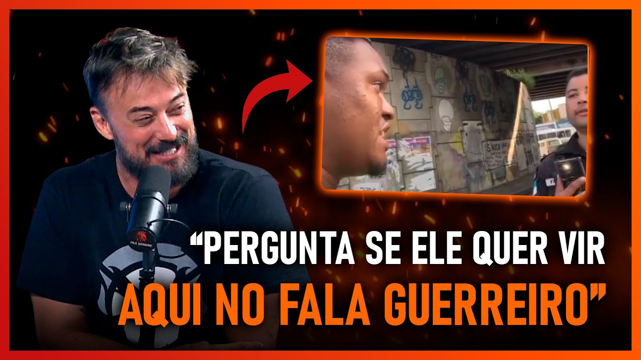 HOMEM CHAMA PM PRA MÃO, LEVA UM PAU E AINDA É PRESO