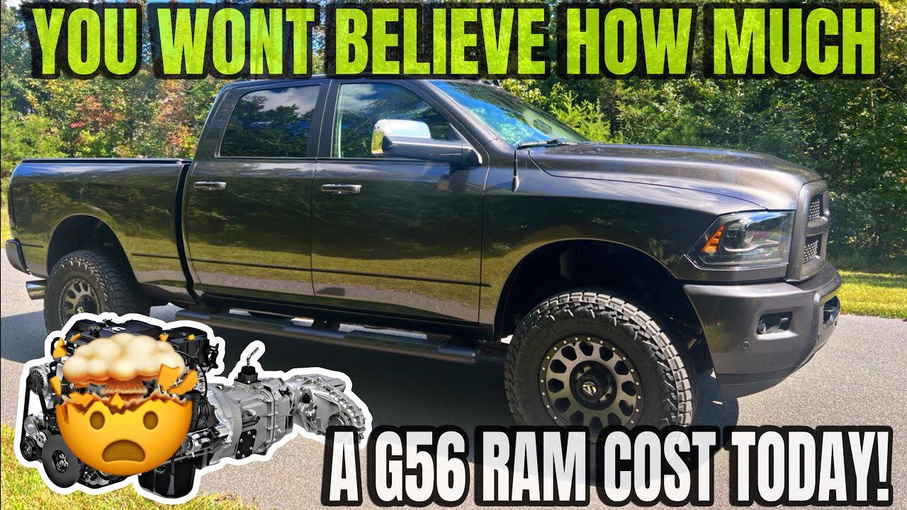 You Won't Believe How Much A 6 Year Old RAM 2500 6 Speed Manual (G56) Cost Today!