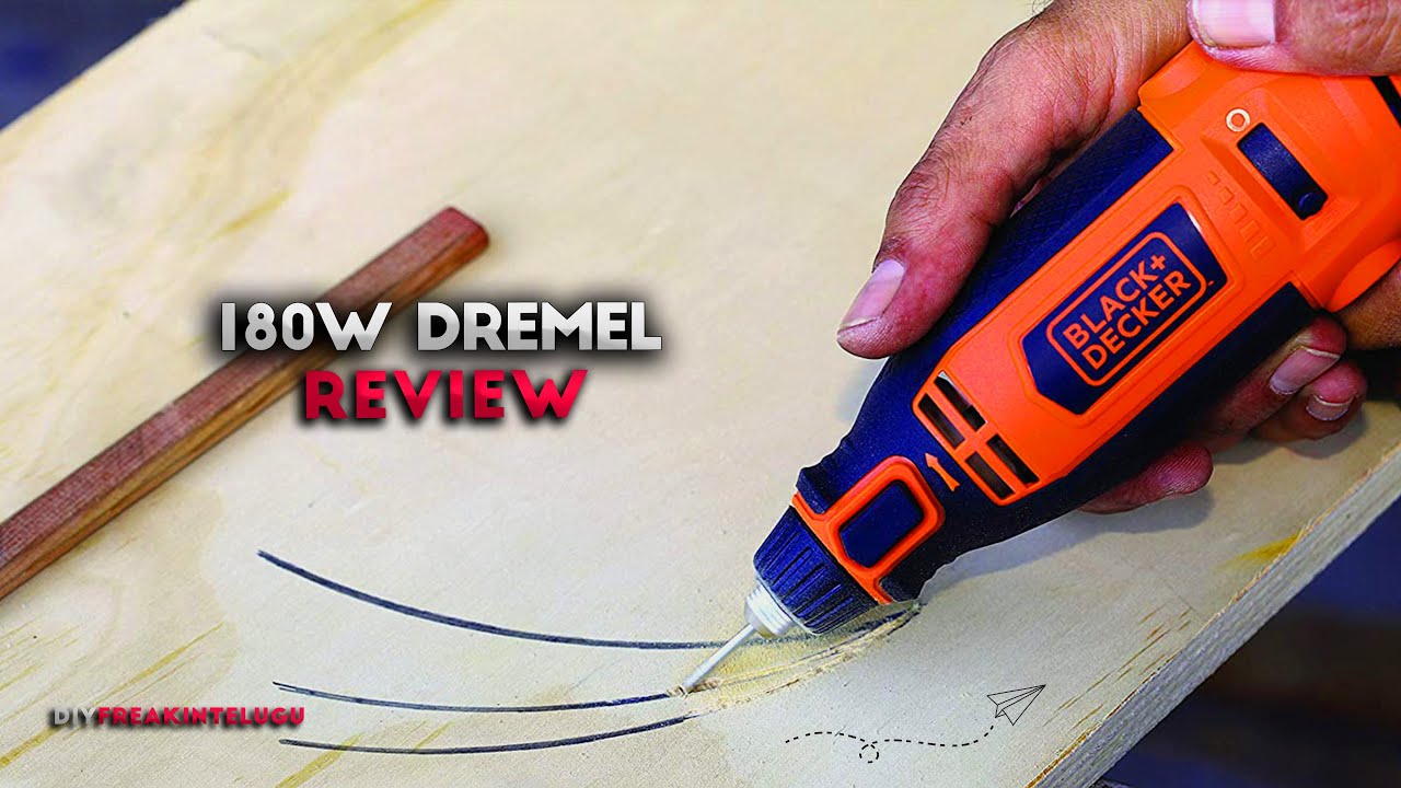 Black+Decker 180W Rotary Tool Review & Teardown