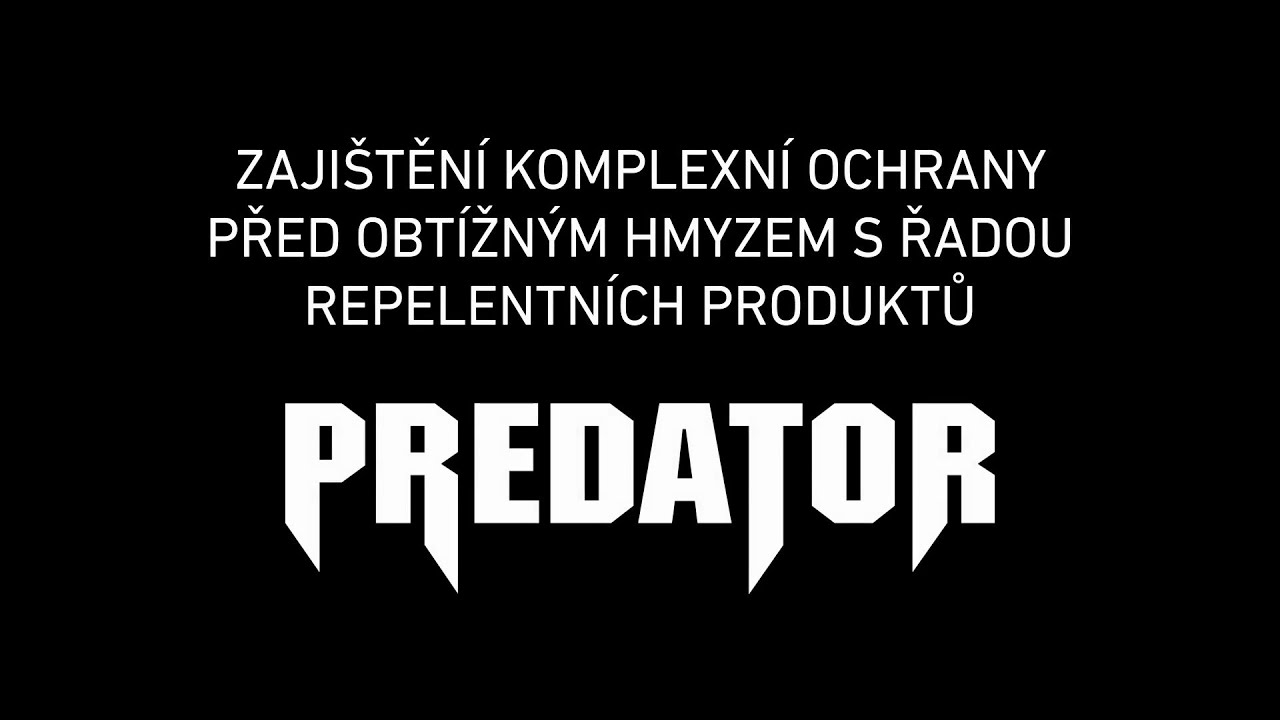 Správné použití repelentů PREDATOR 3D a PREDATOR OUTDOOR+