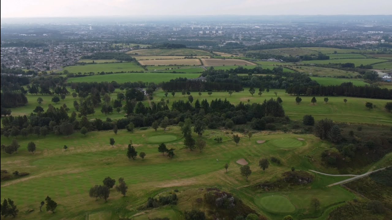 DJI Mini 2 - Scotland - Windyhill GC & Quarry 