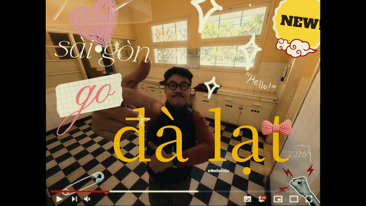 Đi Đà Lạt với em ghệ miền tây | Vlog01 đầu tiên của êm đềm boy