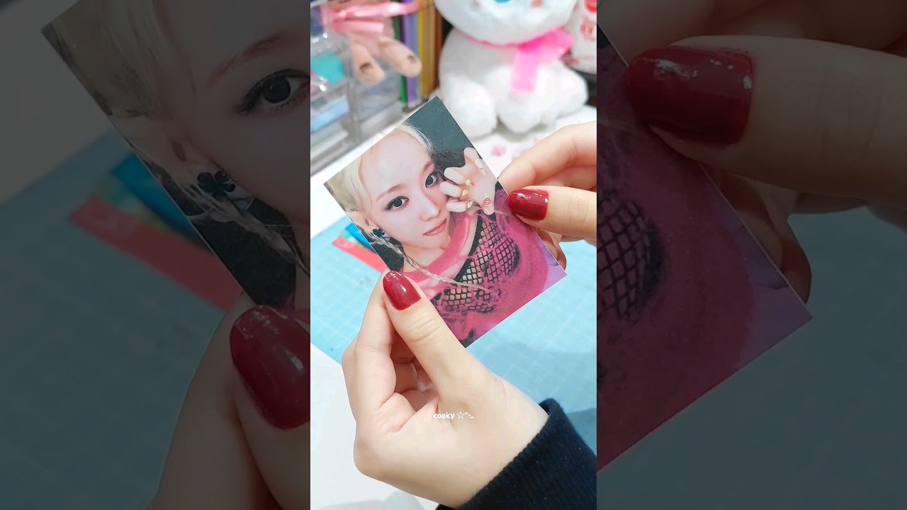 🌸&bull;&deg;.. Kpop DIY &bull; aespa Supernova Photocards Fanmade ♡ #kpopdiy #aespa #photocards
