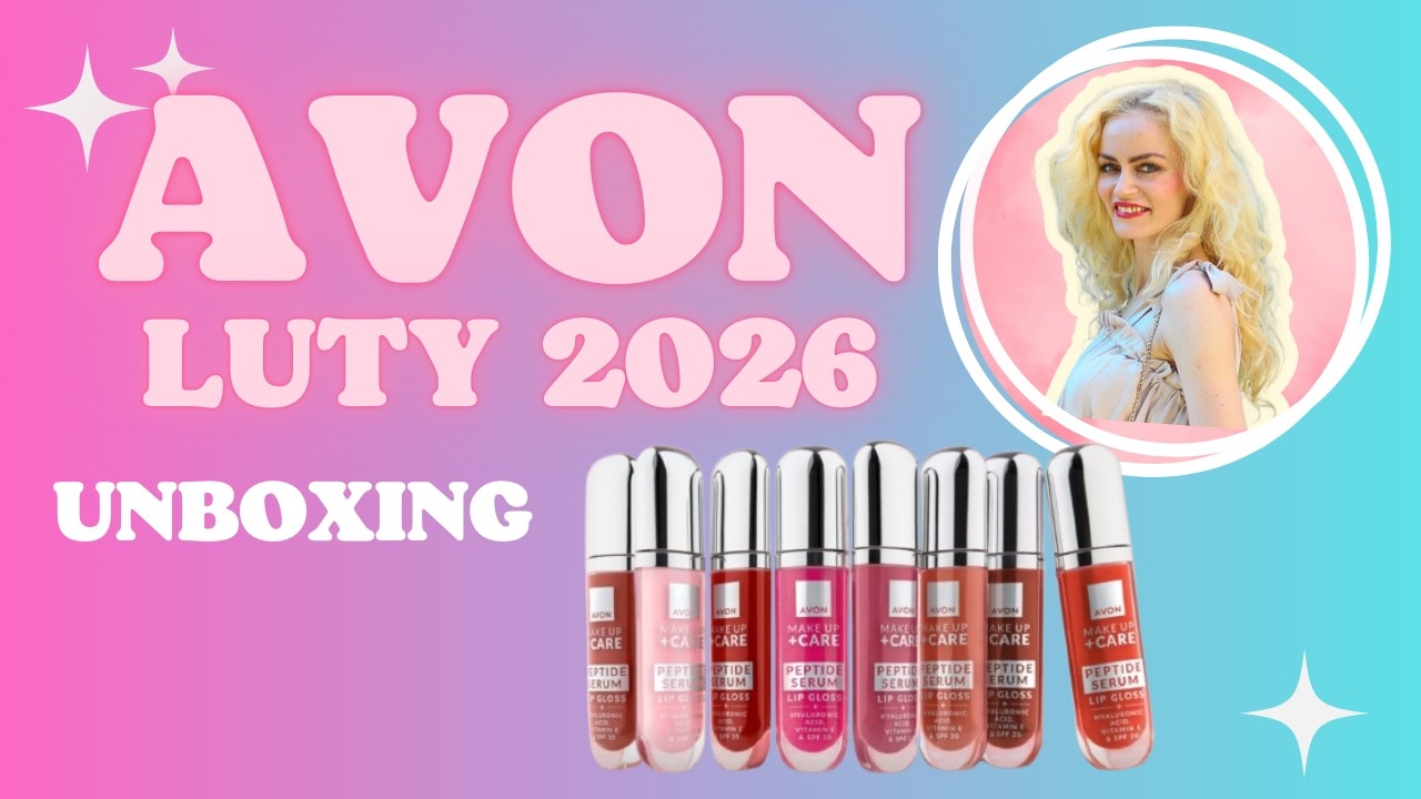 Nowe Peptydowe Błyszczyki Do Ust * Far Away Rebel * Cień Color Trend | UNBOXING ZAMÓWIENIA AVON