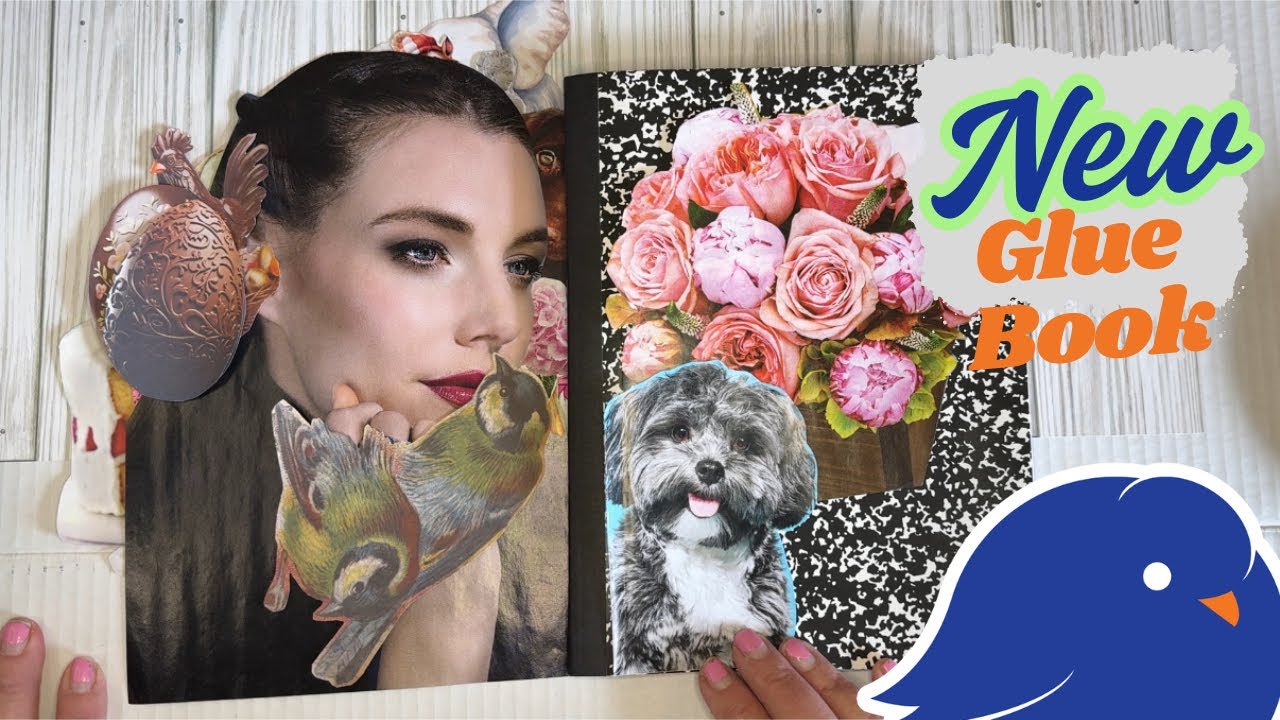 Let’s Start a New Random Collage Glue Book! 