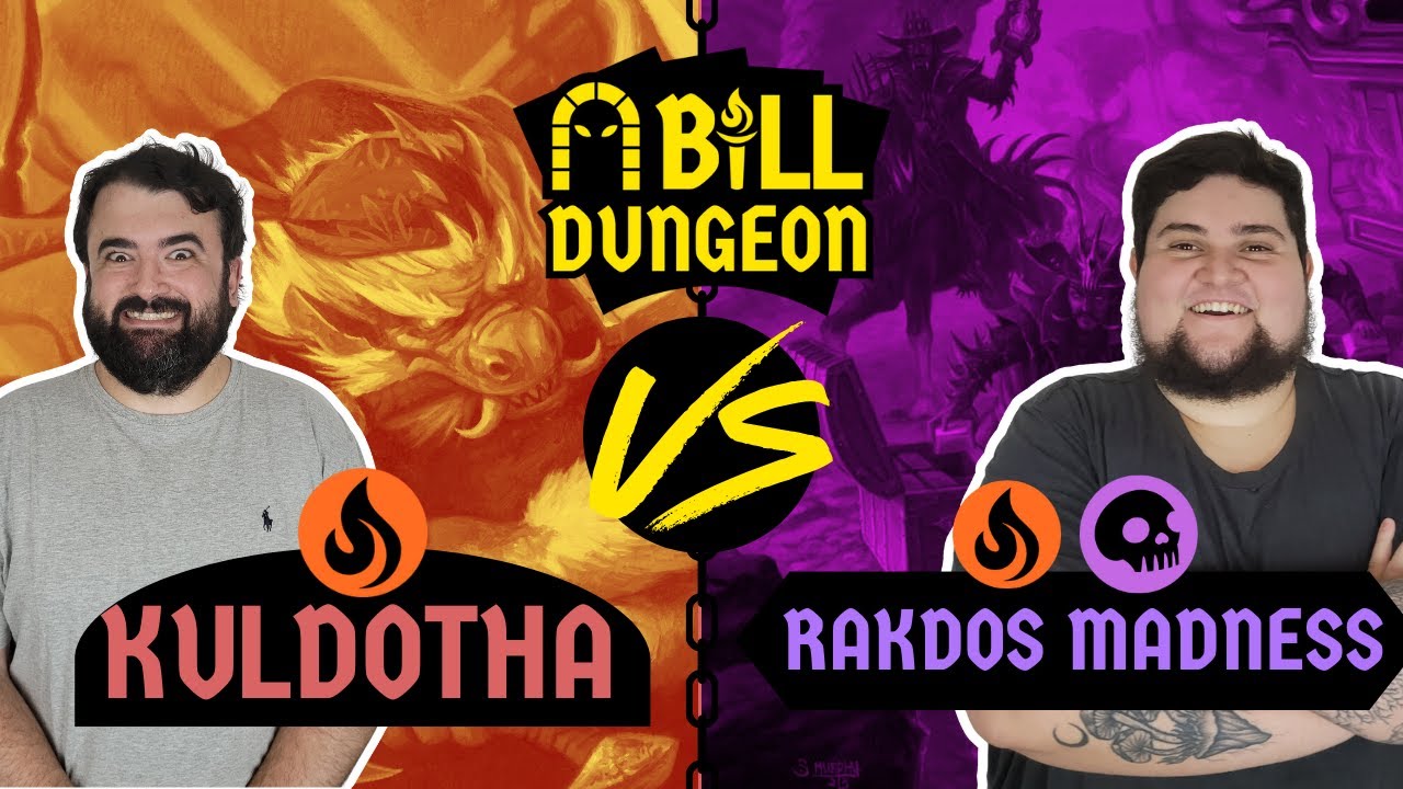 💀🔥 Rakdos Madness Vs 🔥 Mono Red Kuldotha | Gameplay MTG Pauper Físico