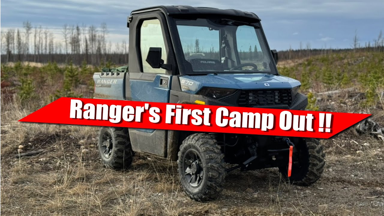 2025 Polaris Ranger SP 570 NorthStar: First Overnight Spring Camp | TETON Vista 1 Tent