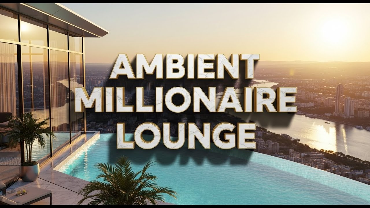 Ambient Millionaire Lounge 💎 Golden Hour Chillout Music for Relaxation & Focus