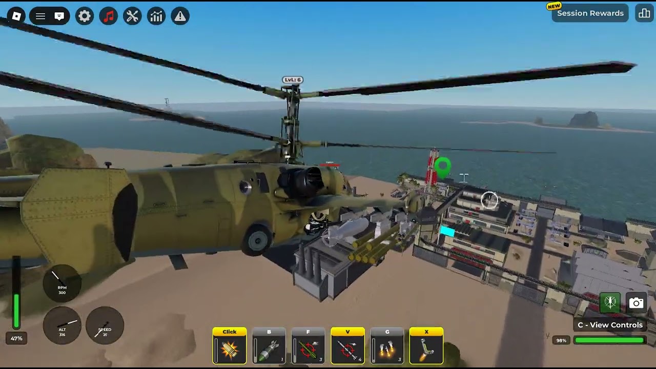 Ka50 gameplay.