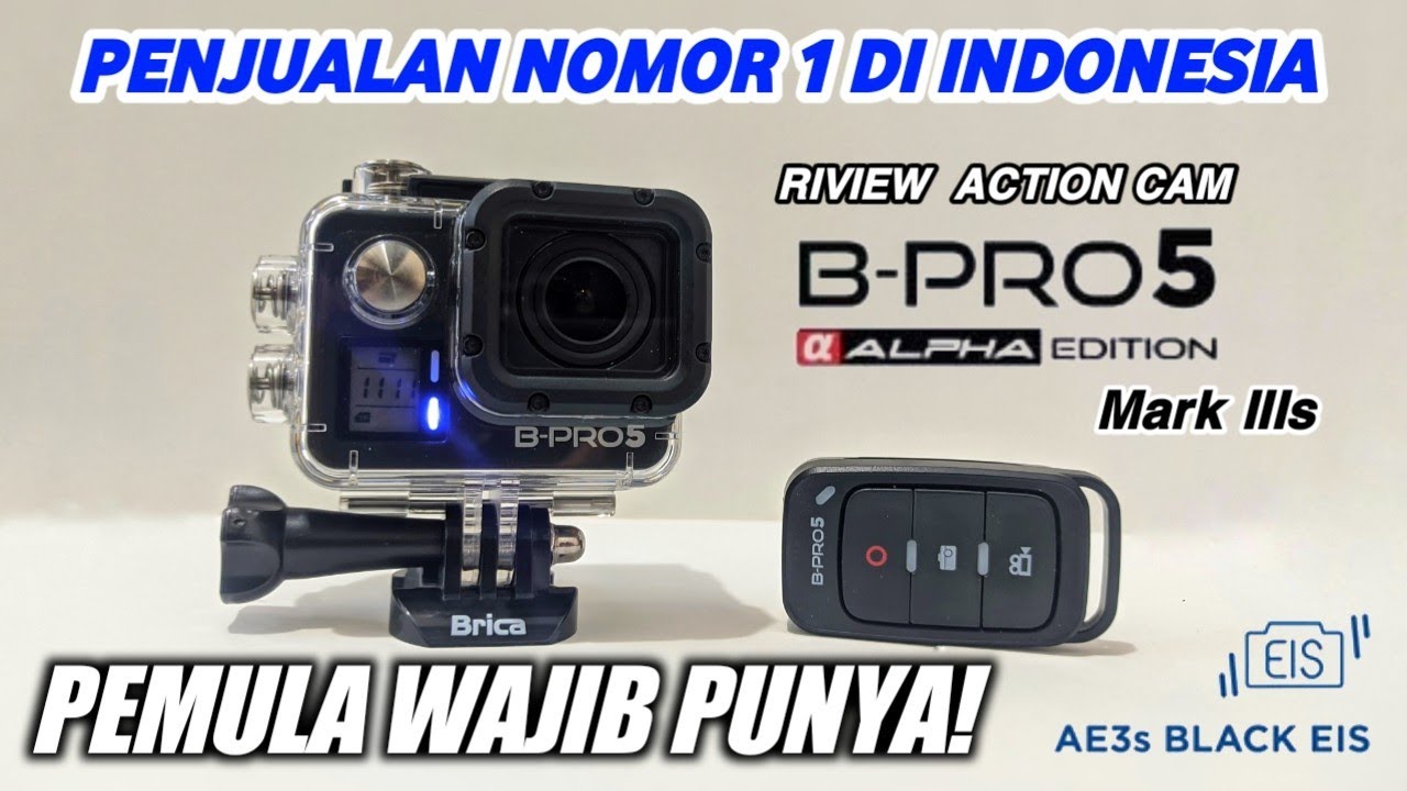 Riview Camera Yang Cocok Untuk Motovlog Pemula || Brica B-Pro 5 Alpha Edition Mark IIIs EIS (AE3S)