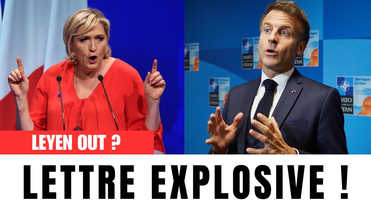Von der Leyen évincée : une lettre des « patriotes de l’UE » bouleverse la situation !