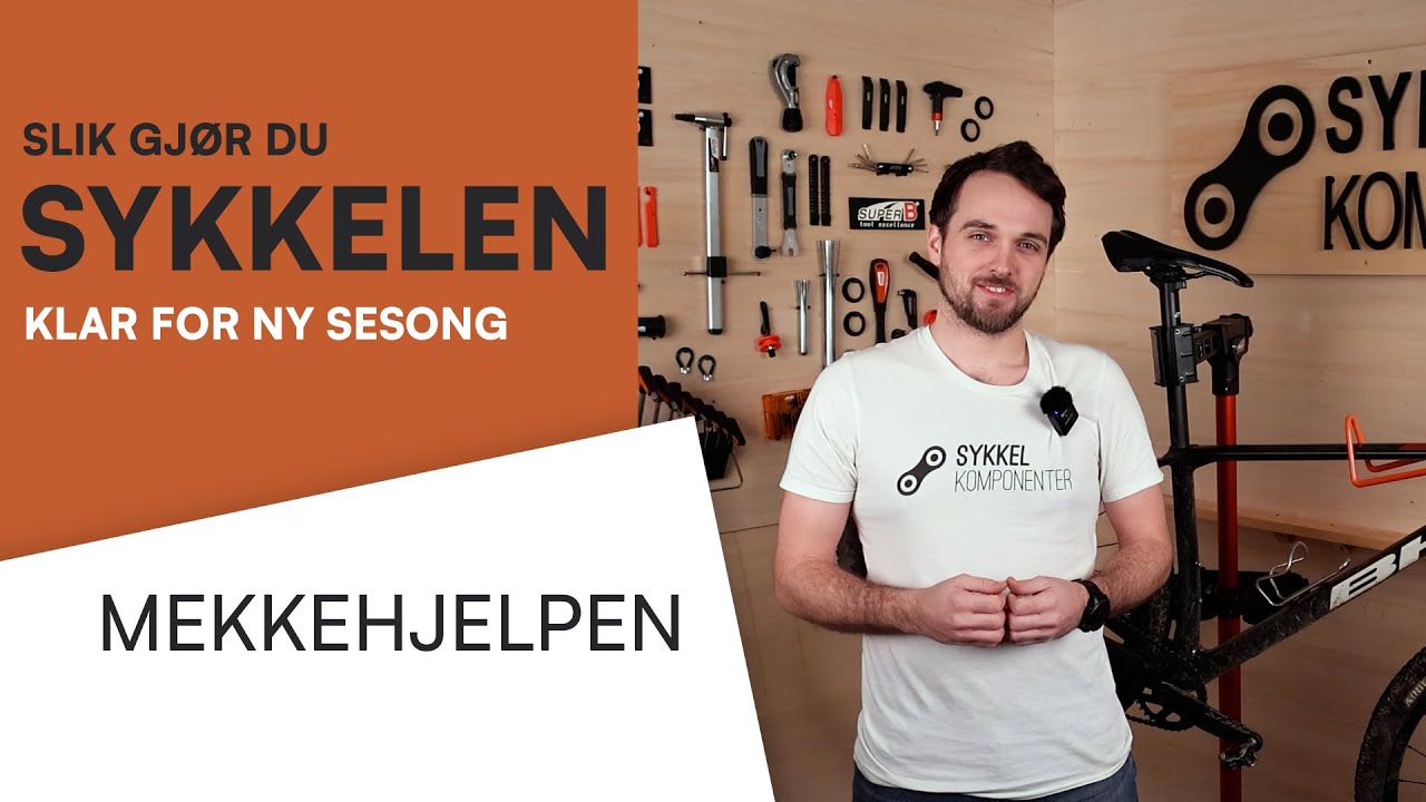 Slik gjør du SYKKELEN klar for våren