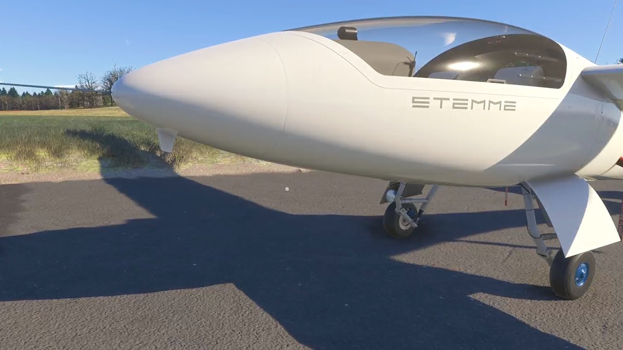 Stemme S12-G MSFS 2024 Part 1 - Starting engine and take off (and some tips)