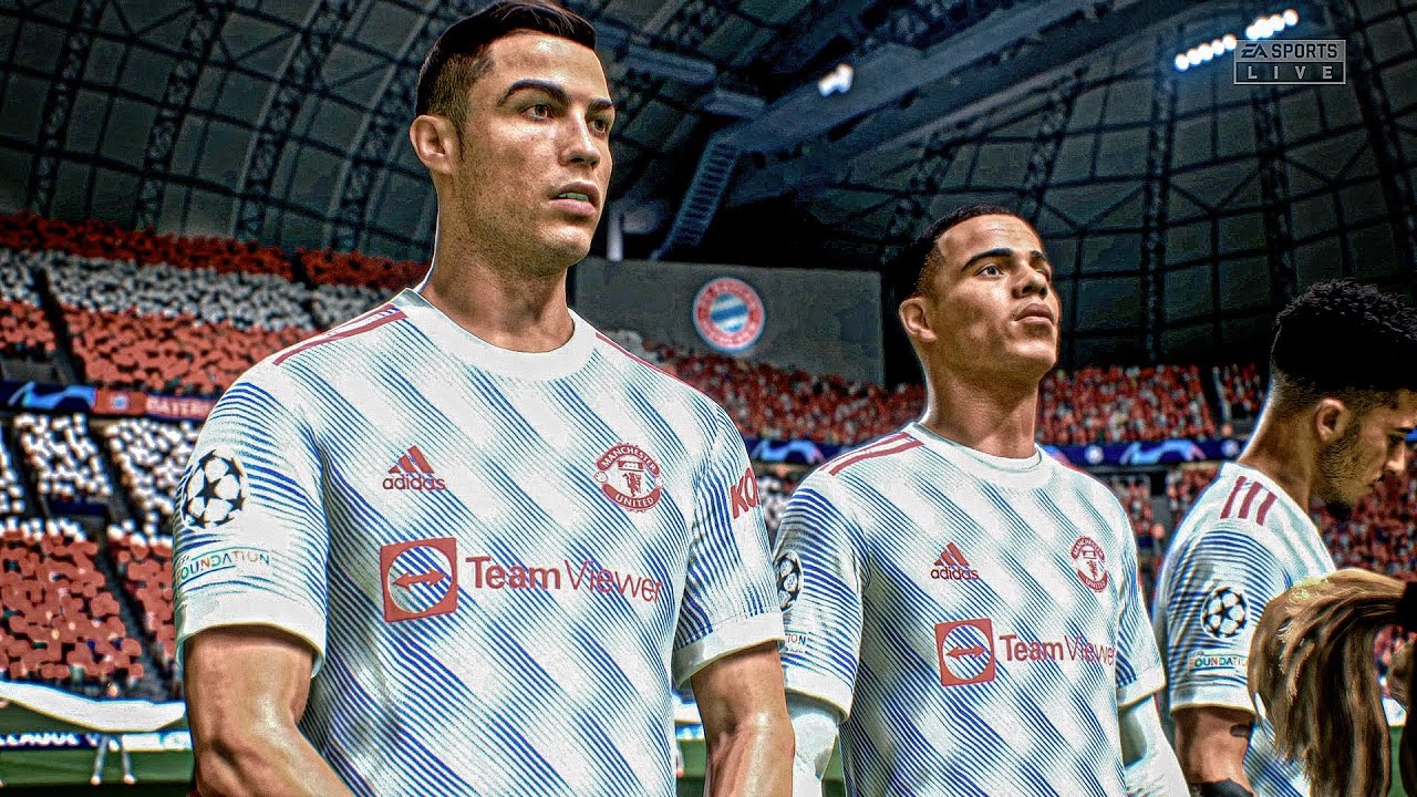 FIFA 22 | Man United vs Bayern Munich | Ronaldo, vs Lewandowski, | UEFA Champions League 2021 | PS5