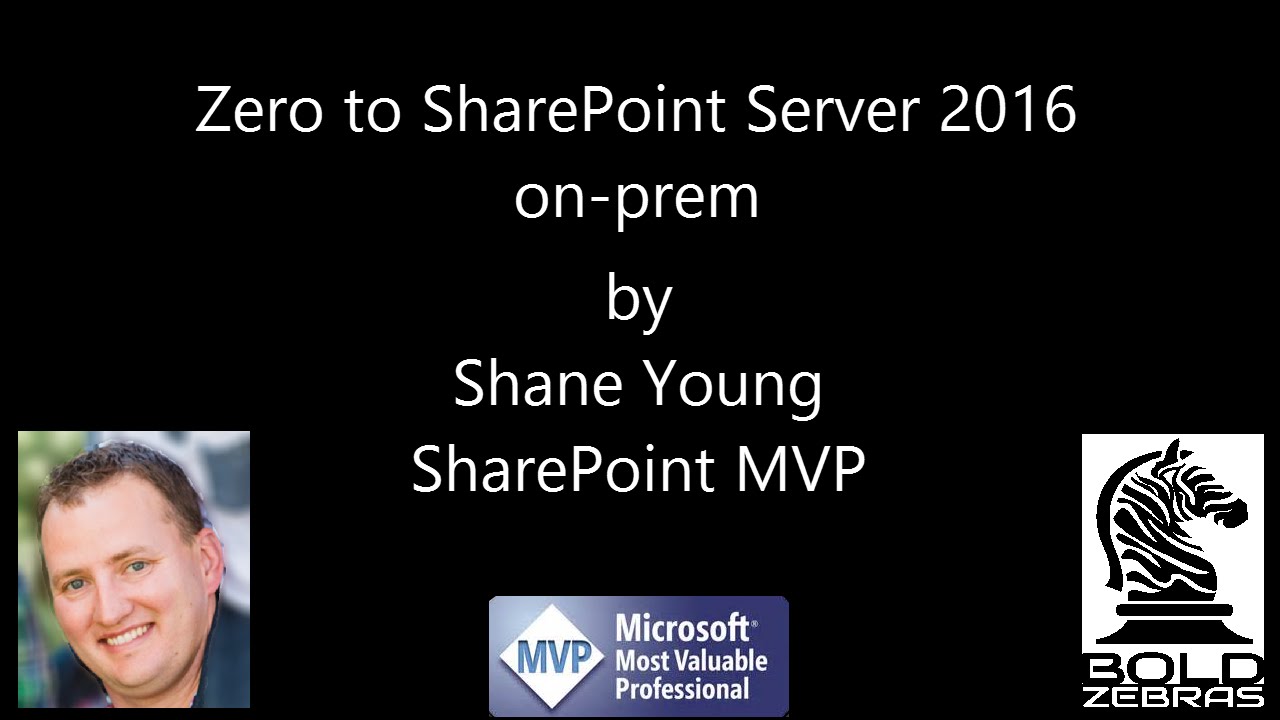 Creating VMs on Hyper-V for SharePoint - Video 1