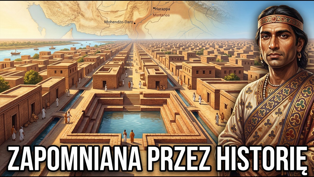 Zapomniana cywilizacja, która zmieniła świat: pełna historia Doliny Indusu (rekonstrukcja AI)