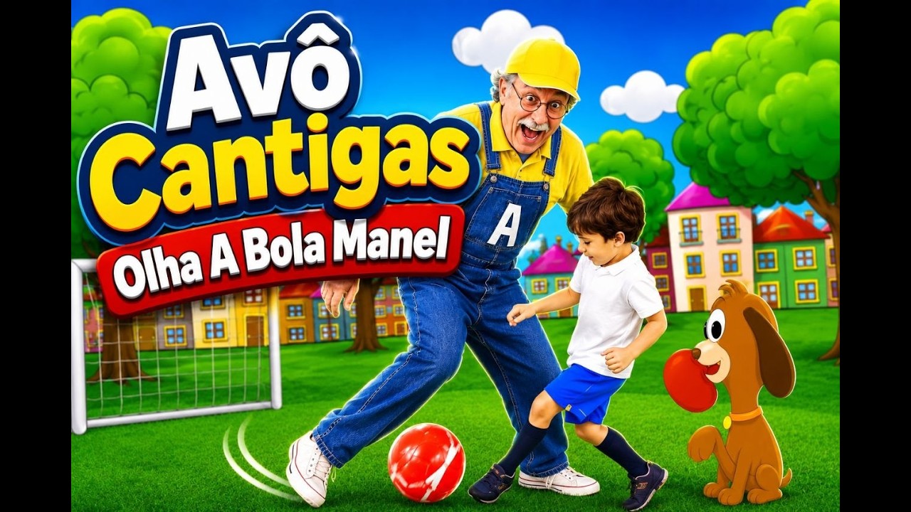 Avô Cantigas - Olha A Bola Manel (com letra)