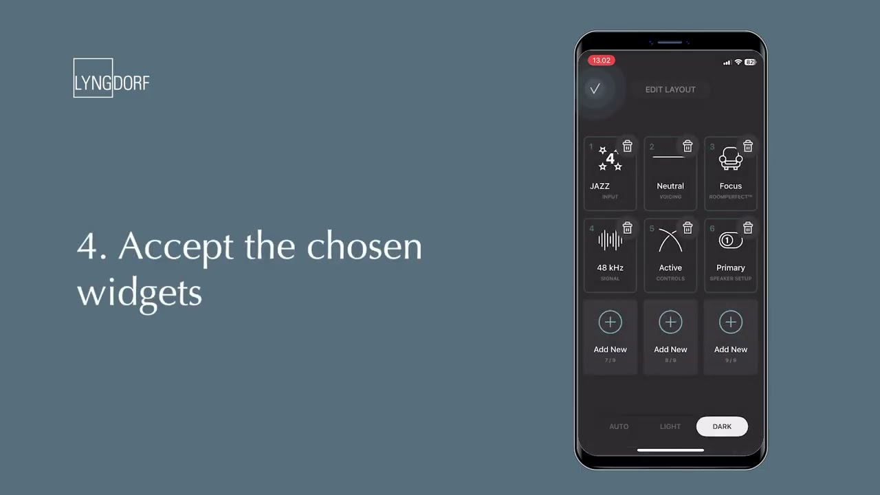 best of high end I How to customize the user interface on the My Lyngdorf app