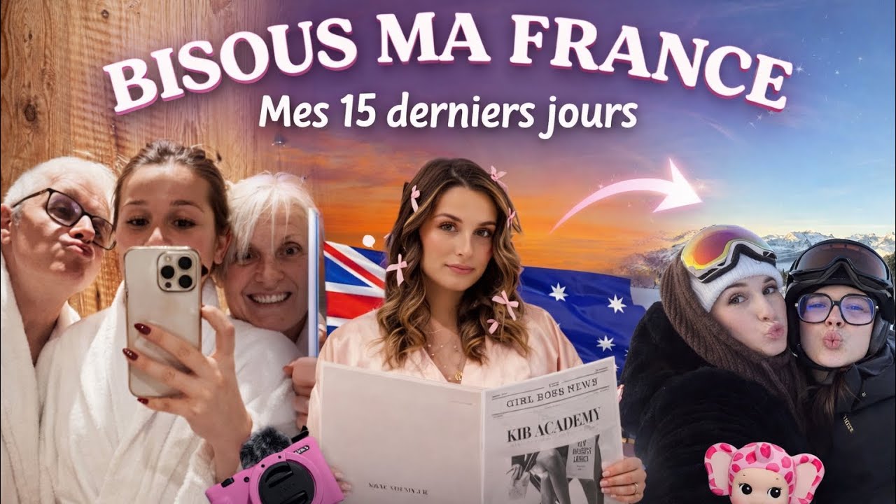 VLOG 1 l BISOUS LA FRANCE 🇦🇺🐨🛫
