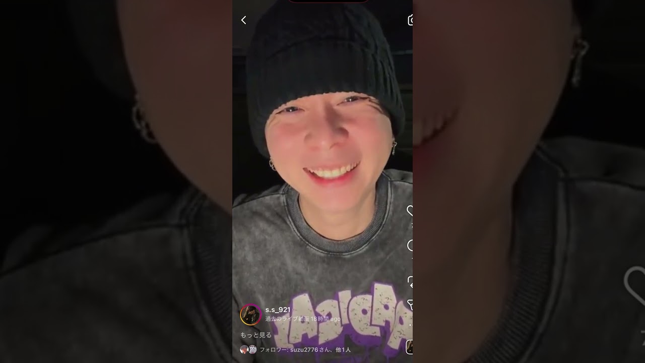 カップ麺生活‼️  鈴木昇太　2026.1.28 インスタライブ  