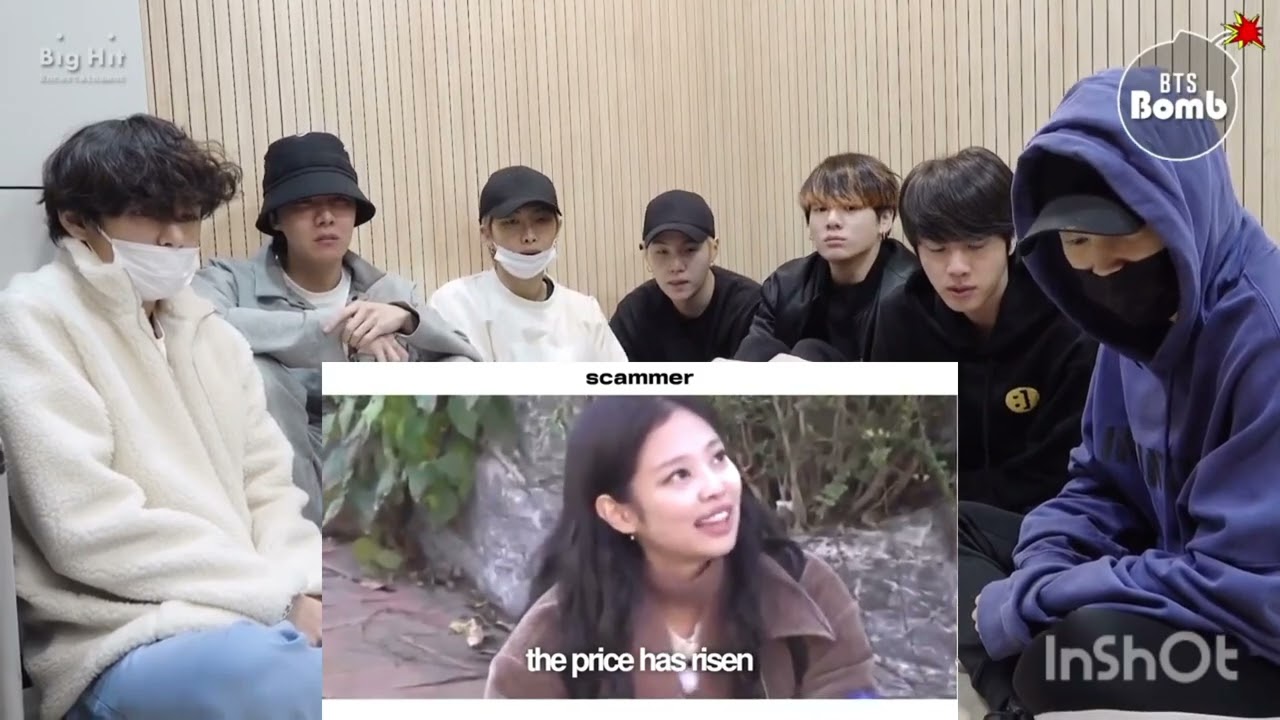 Bts reaction jennie apartman 404