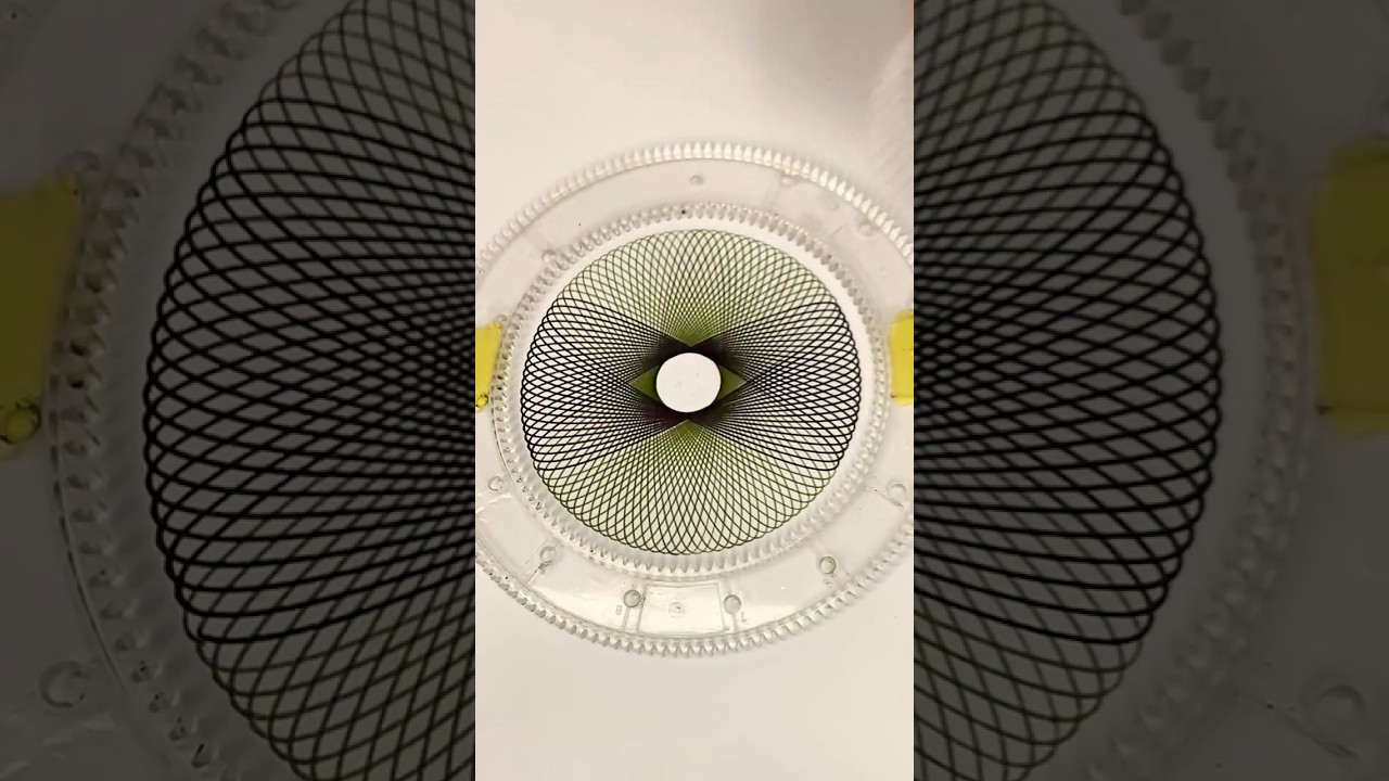 Peaceful ASMR Visual | Relaxing Spirograph Art for Rest! #art #shorts #spirograph #asmr #viralshorts