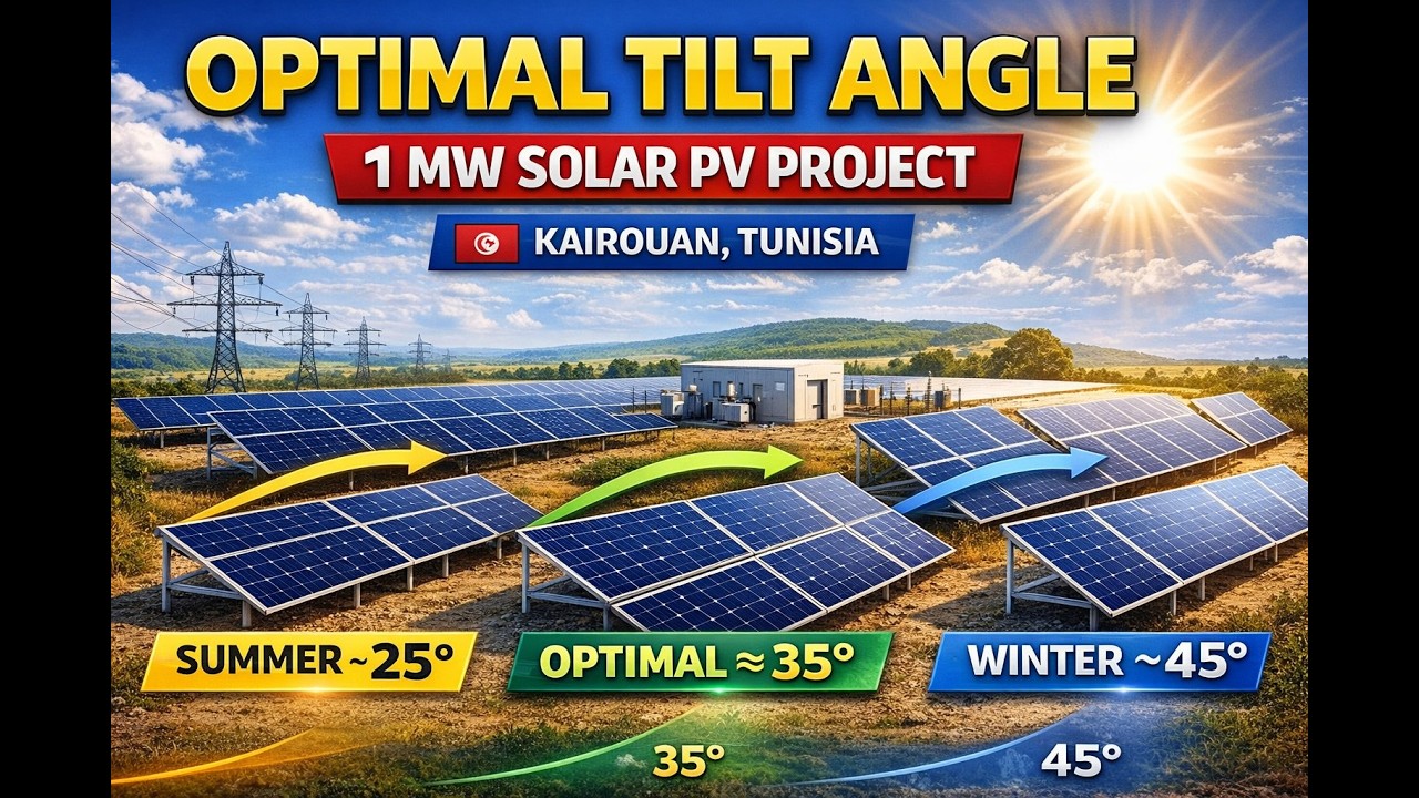 Optimizing Solar Panel Tilt