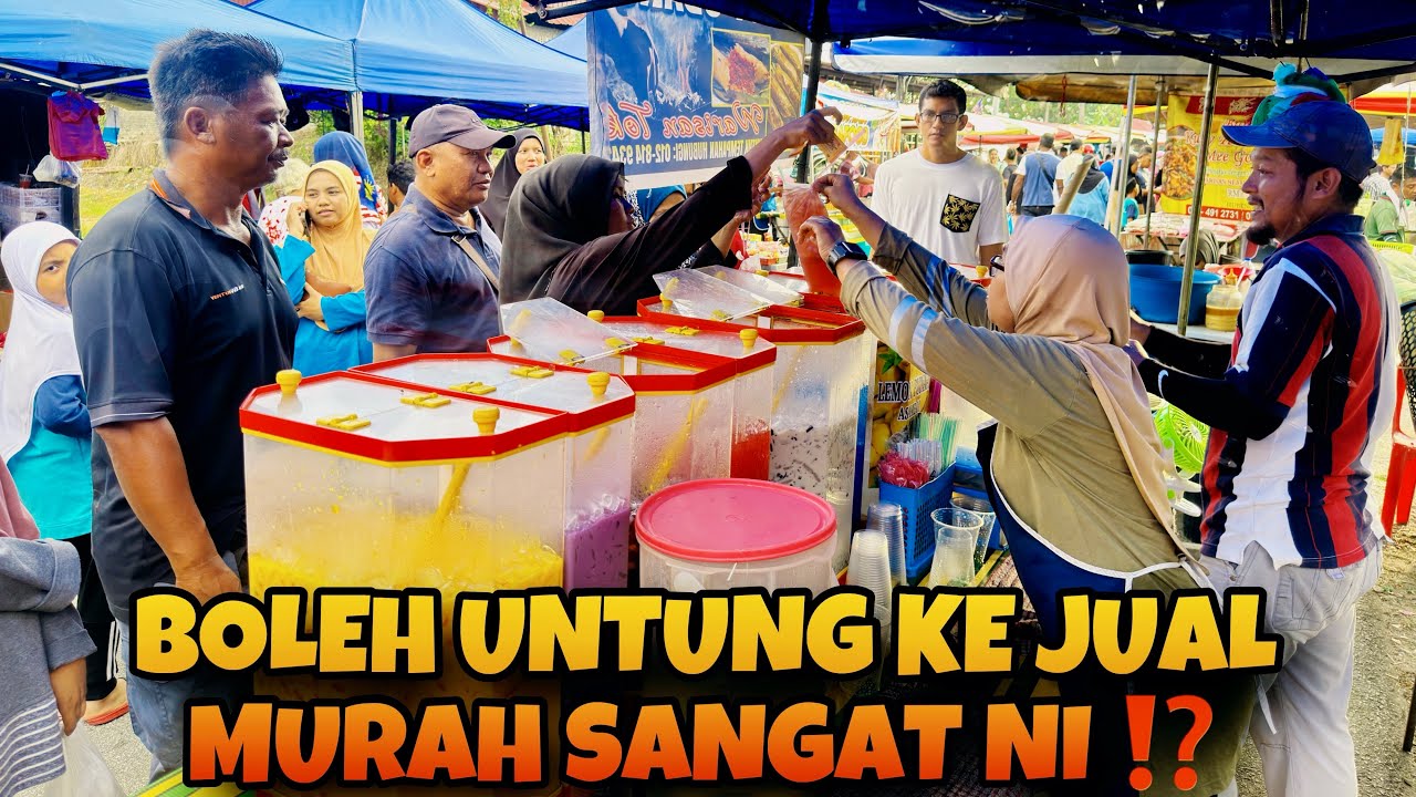 TERJAH‼️MEMANG MURAH HARGA MAKANAN DEKAT SINI‼️PATUTLAH MERIAH‼️PASAR MALAM TAMAN LELA, KEMUNTING‼️