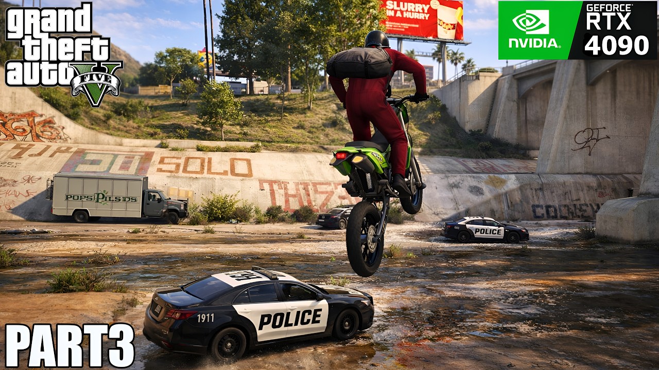 GTA 5 Gameplay Walkthrough Part 3 – Ultra Realistic Graphics (RTX 5090)