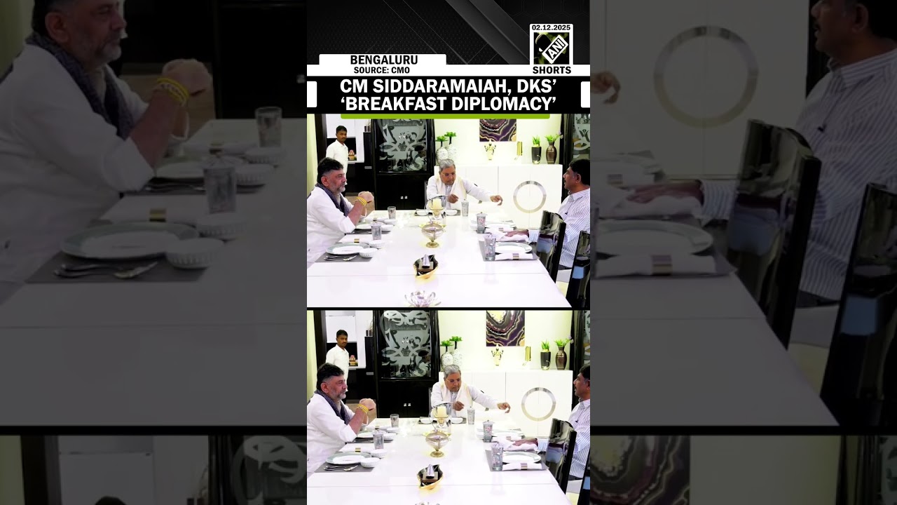 Karnataka Leadership turmoil: CM Siddaramaiah reaches DK Shivakumar's residence for breakfast meet