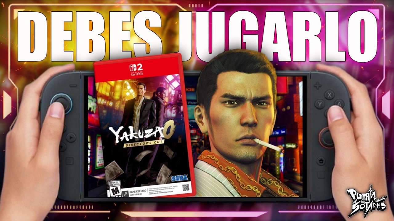 🔥EL JUEGO PERFECTO para EMPEZAR en la saga YAKUZA! Por qué DEBES JUGAR Yakuza 0 en SWITCH 2!
