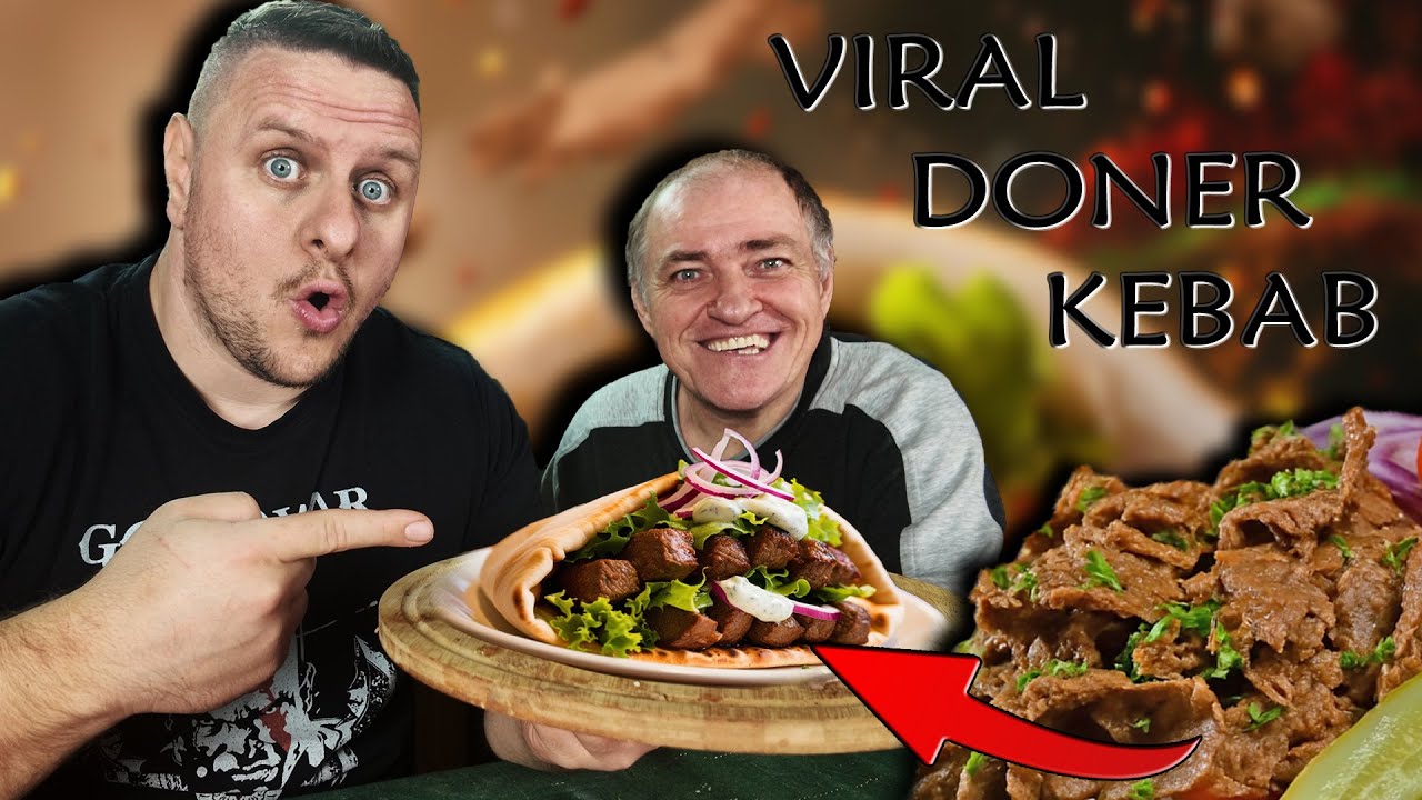 Ez most a legtrendibb döner kebab🤯🔥🥙Kipróbáljuk❗#reklám