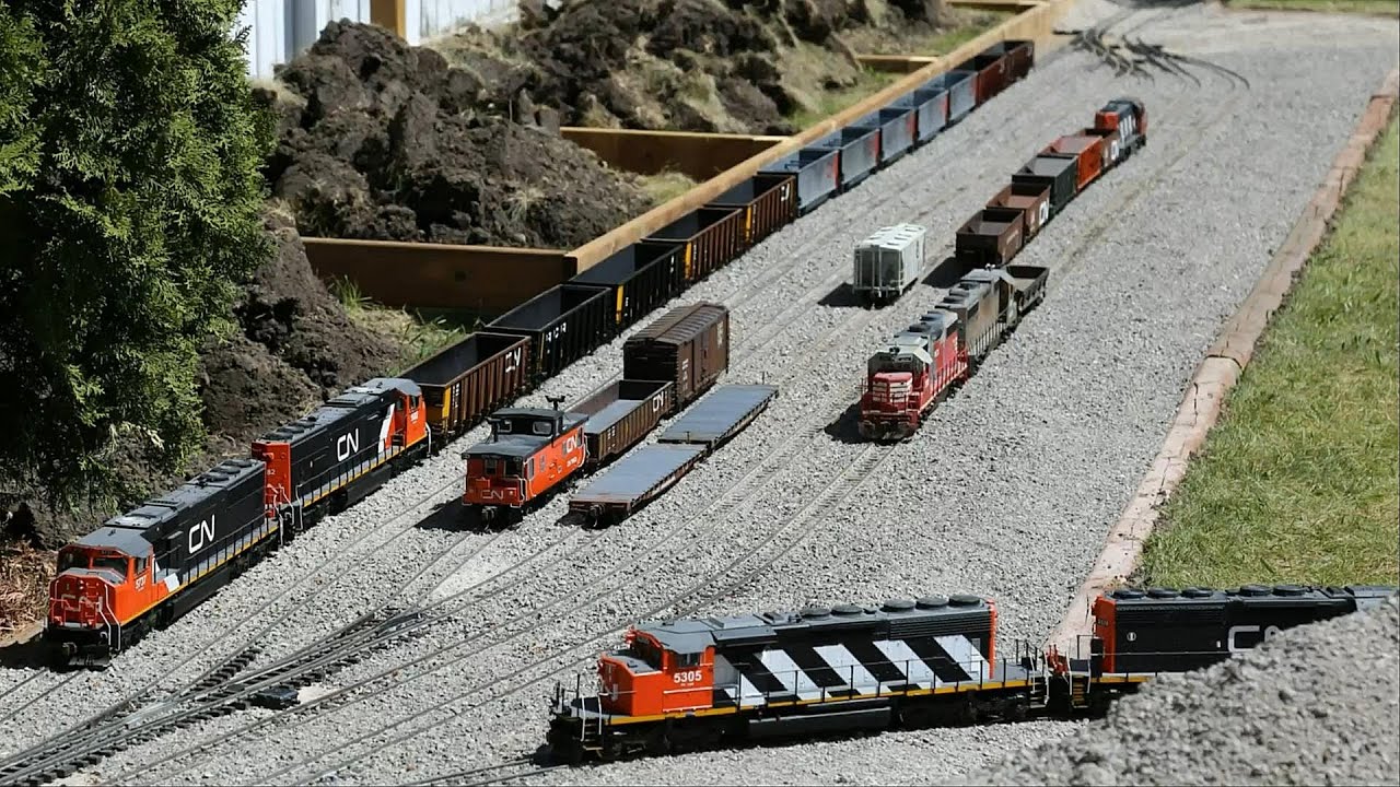 G Scale Yard Construction