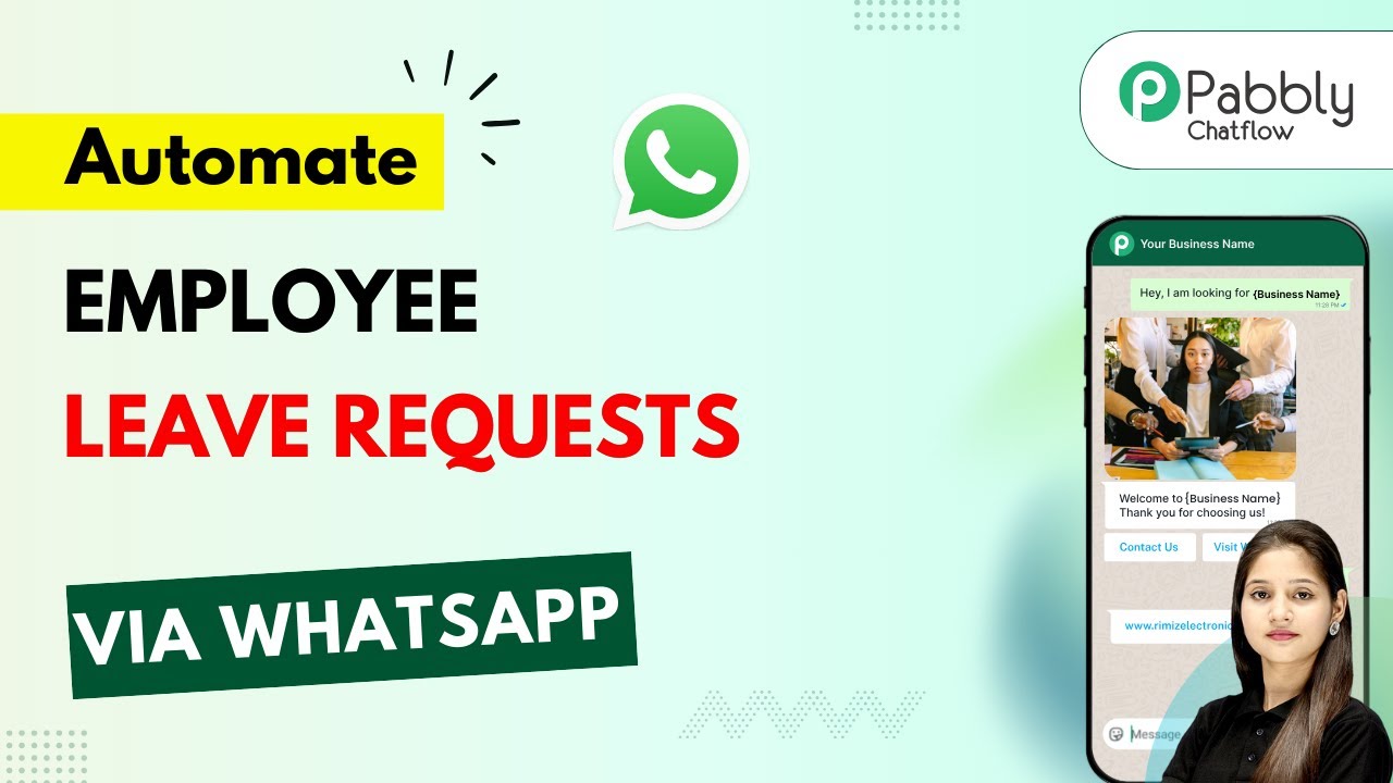 How to Automate Employee Leave Requests and Approvals via WhatsApp for HR
