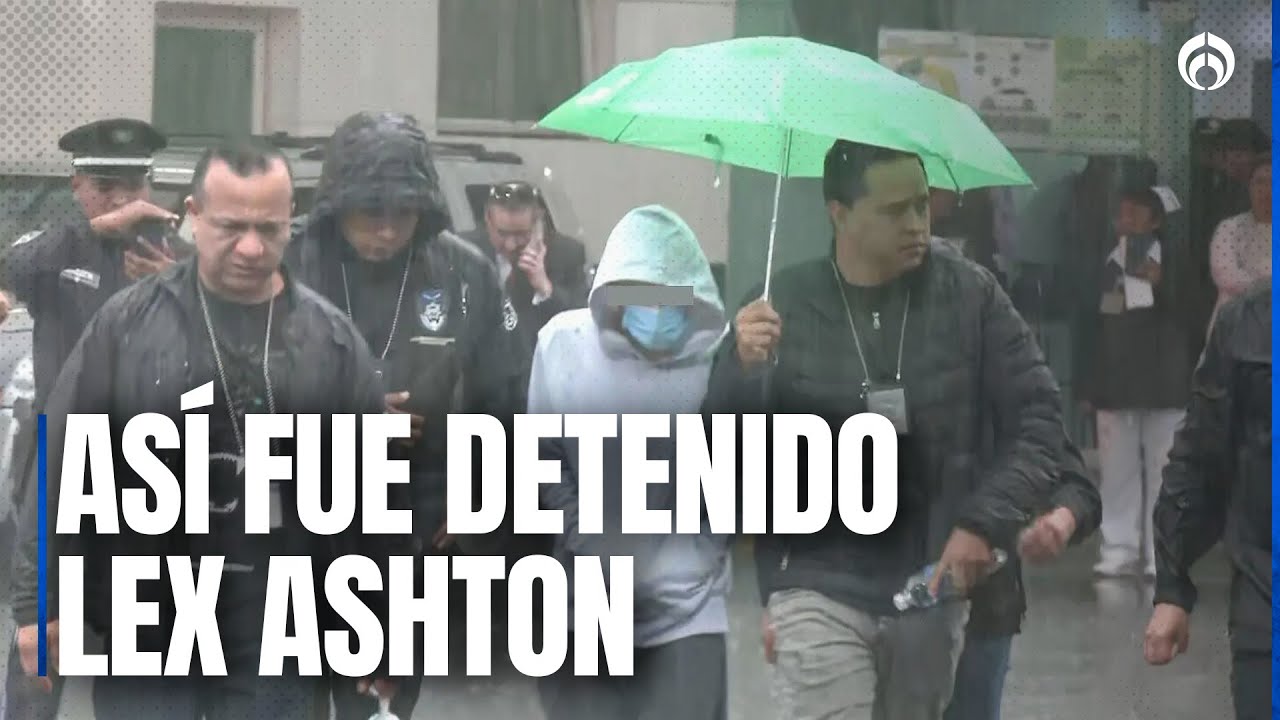 Detienen a Lex Ashton tras asesinato en CCH; ya fue ingresado al Reclusorio Oriente