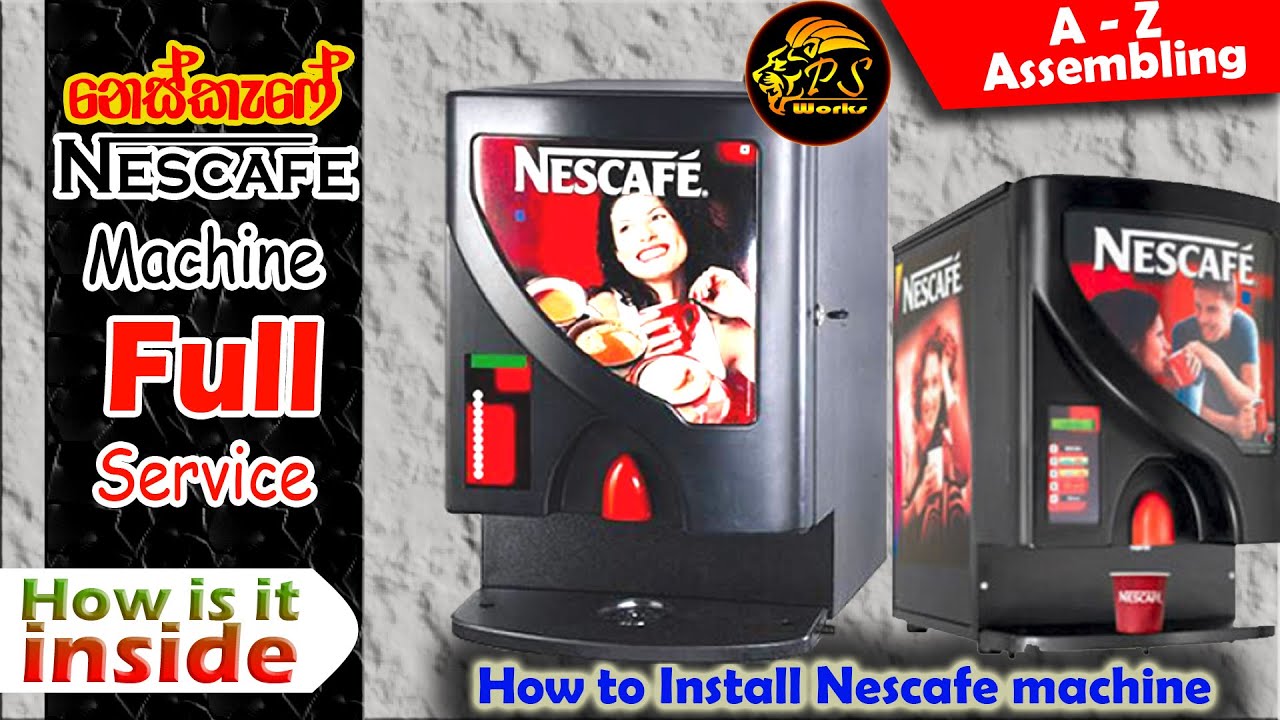 Nescafe Machine service | Coffee Vending Machine repairing |  නෙස්කැෆේ repair