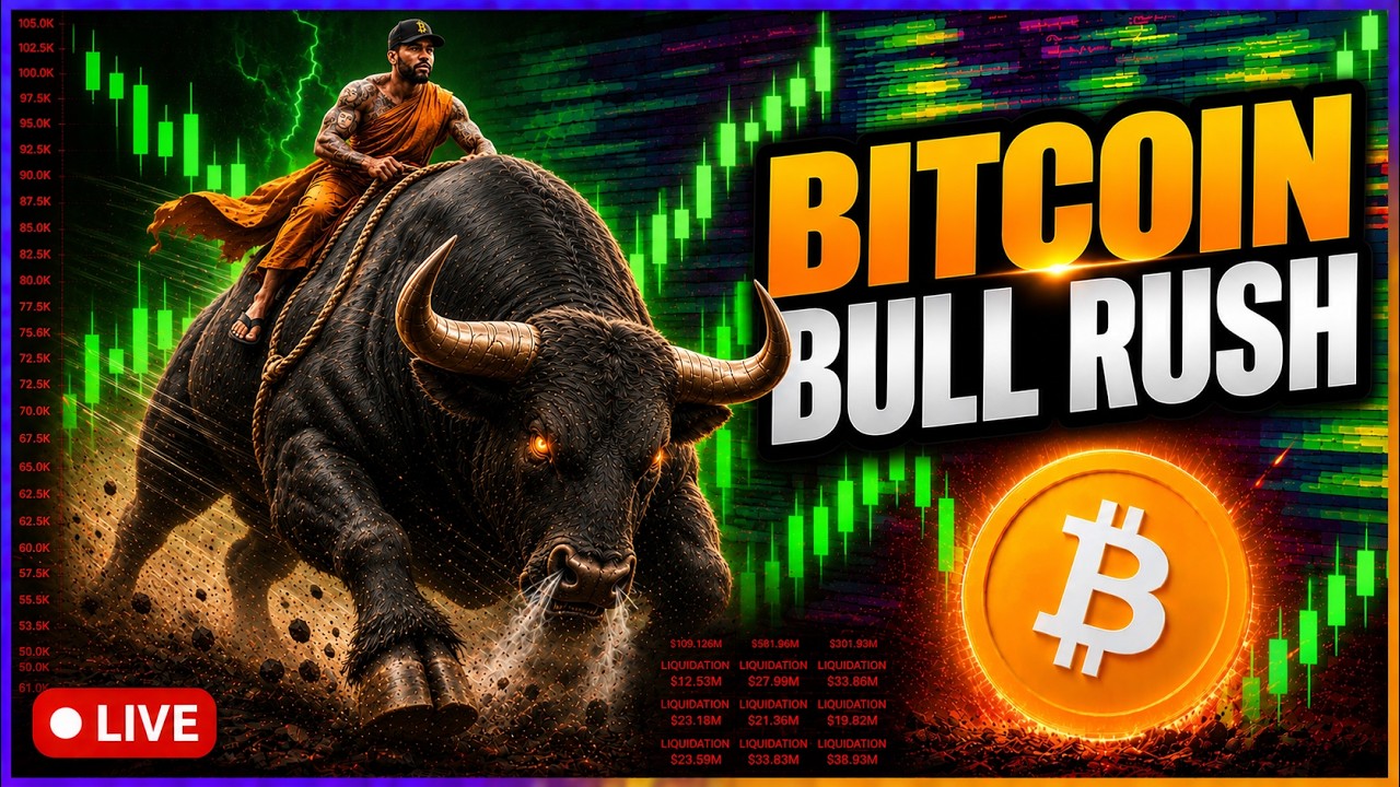 Bitcoin Bull Rush! Live Trading & TA