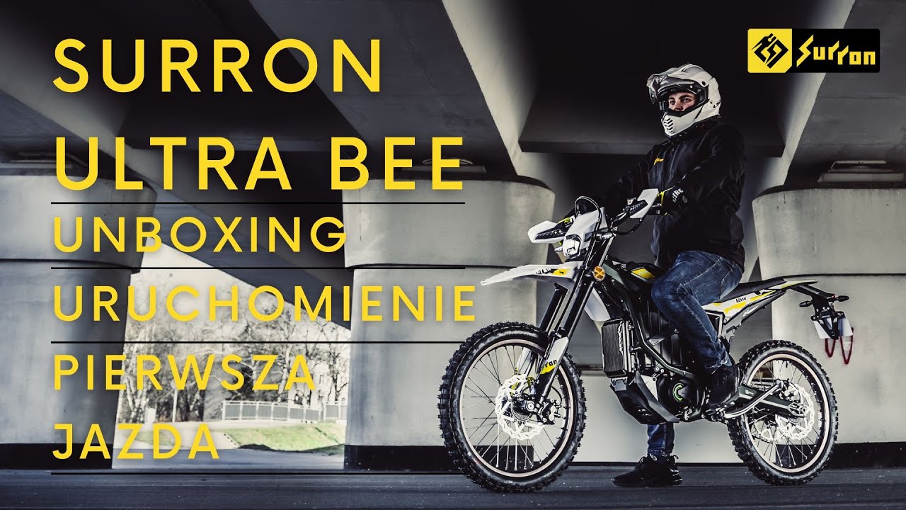 Motocykl elektryczny Surron Ultra Bee | Unboxing, obsługa i pierwsza jazda! ⚡️