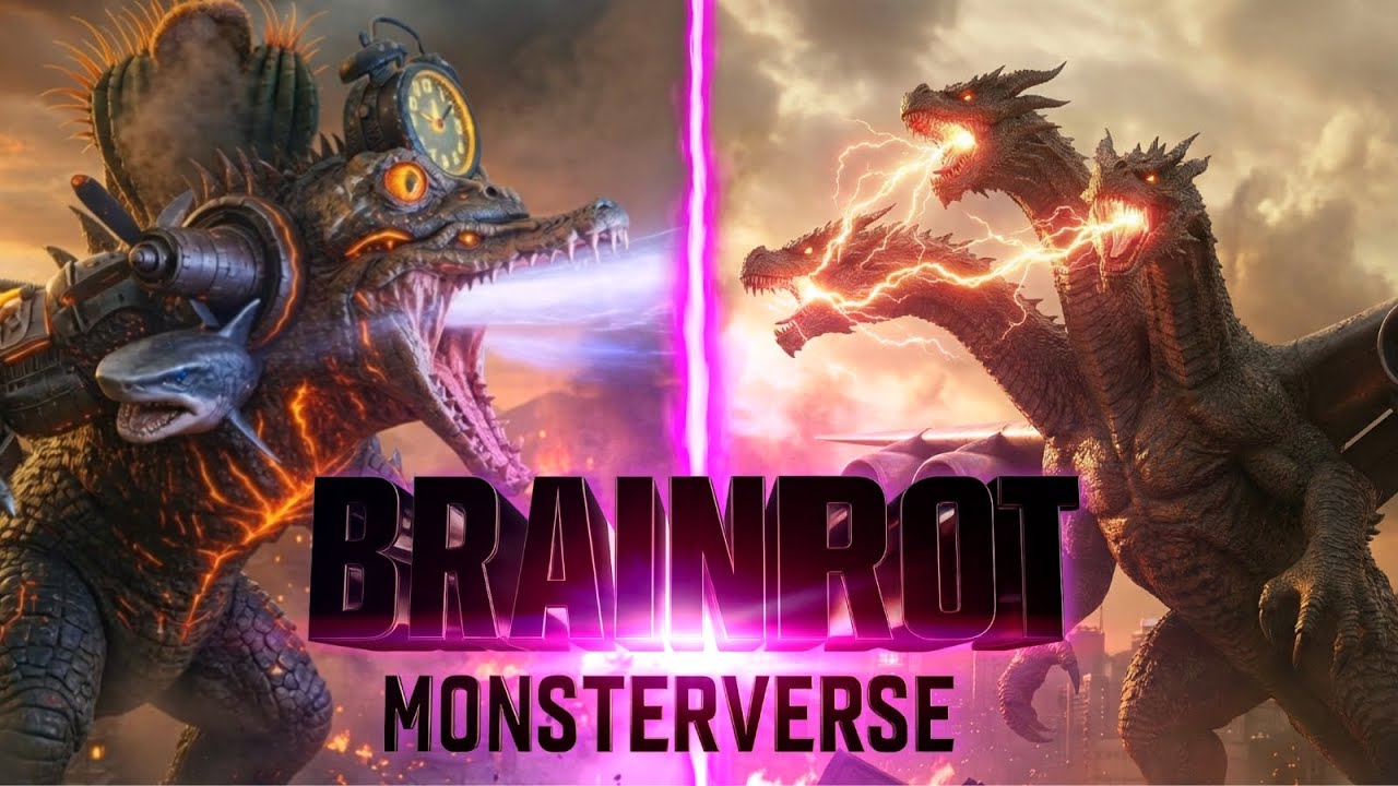 BRAINROT : MONSTERVERSE (GREAT BATTLE) | Official Music Video