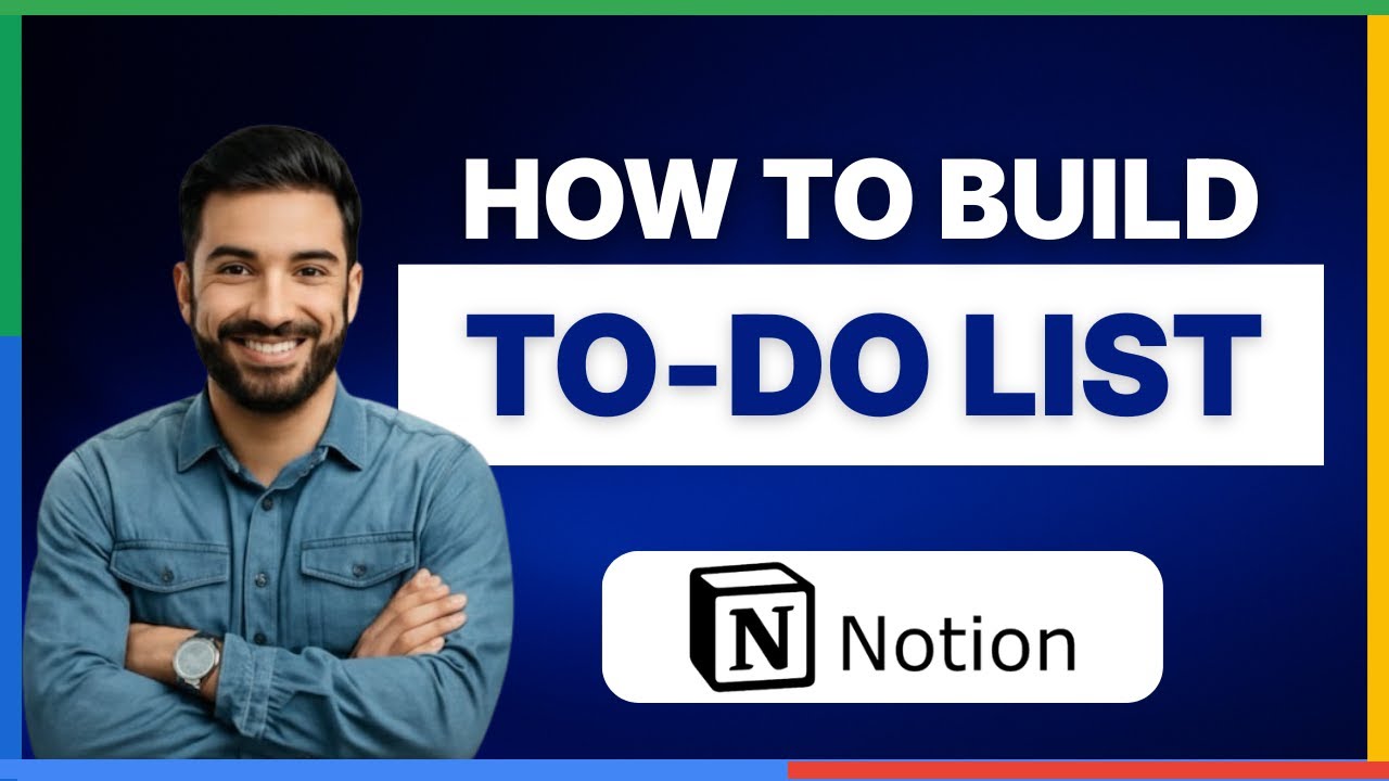 How to build a to do list in Notion[FULL GUIDE]