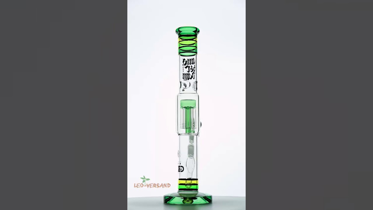 Glasbong Grace Glass Funky Twist VII 18,8er H: 38cm