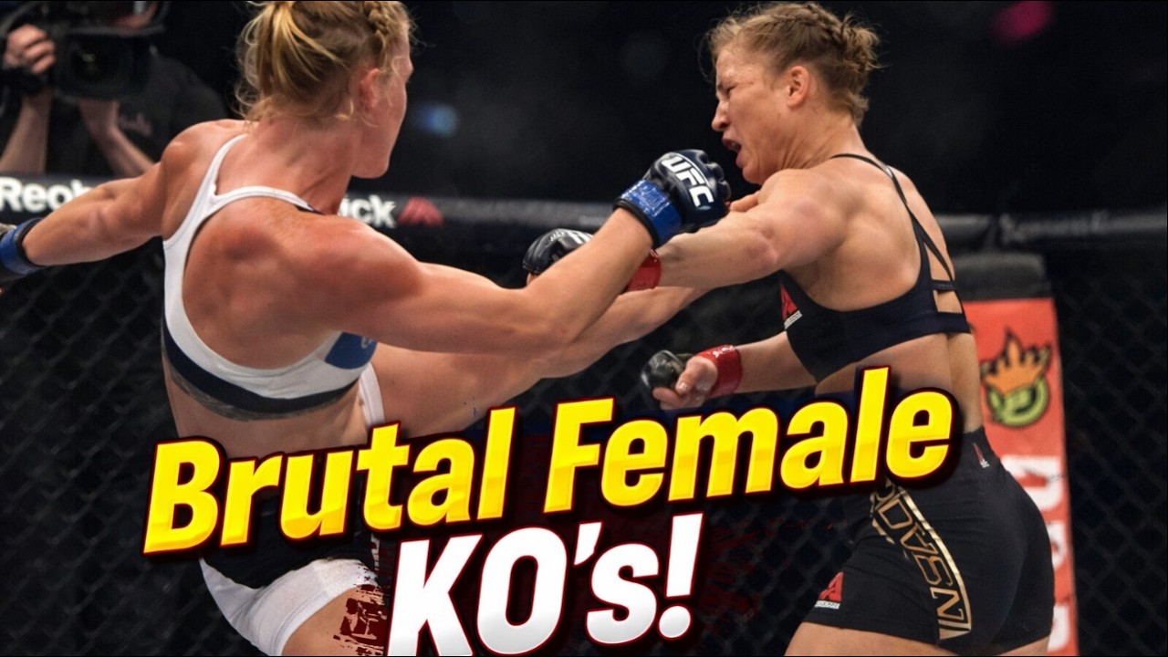 5 Most SAVAGE Knockouts in Women’s UFC!