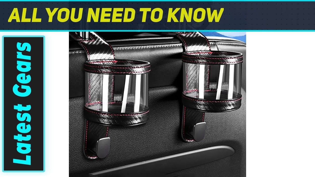Lexus RX Upgrade: Amazing Car Cup Holder Hooks!