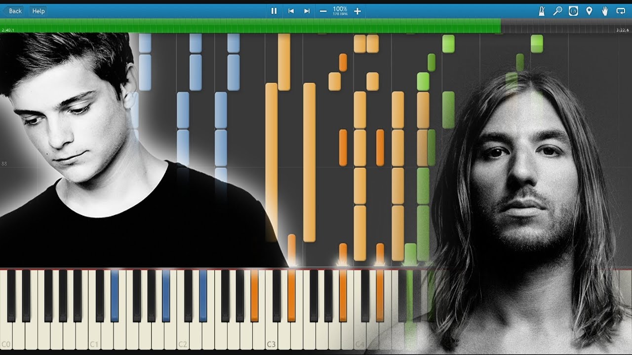 [IMPOSSIBE + LYRICS] Martin Garrix & Third Party - Lions In The Wild (Max Pandèmix piano cover)