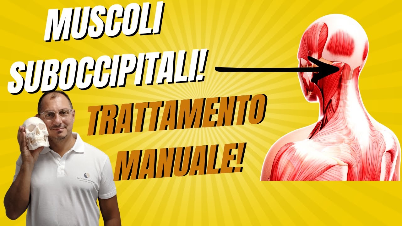 🤦‍♂️ MUSCOLI SUBOCCIPITALI! IL TRATTAMENTO MANUALE!👌