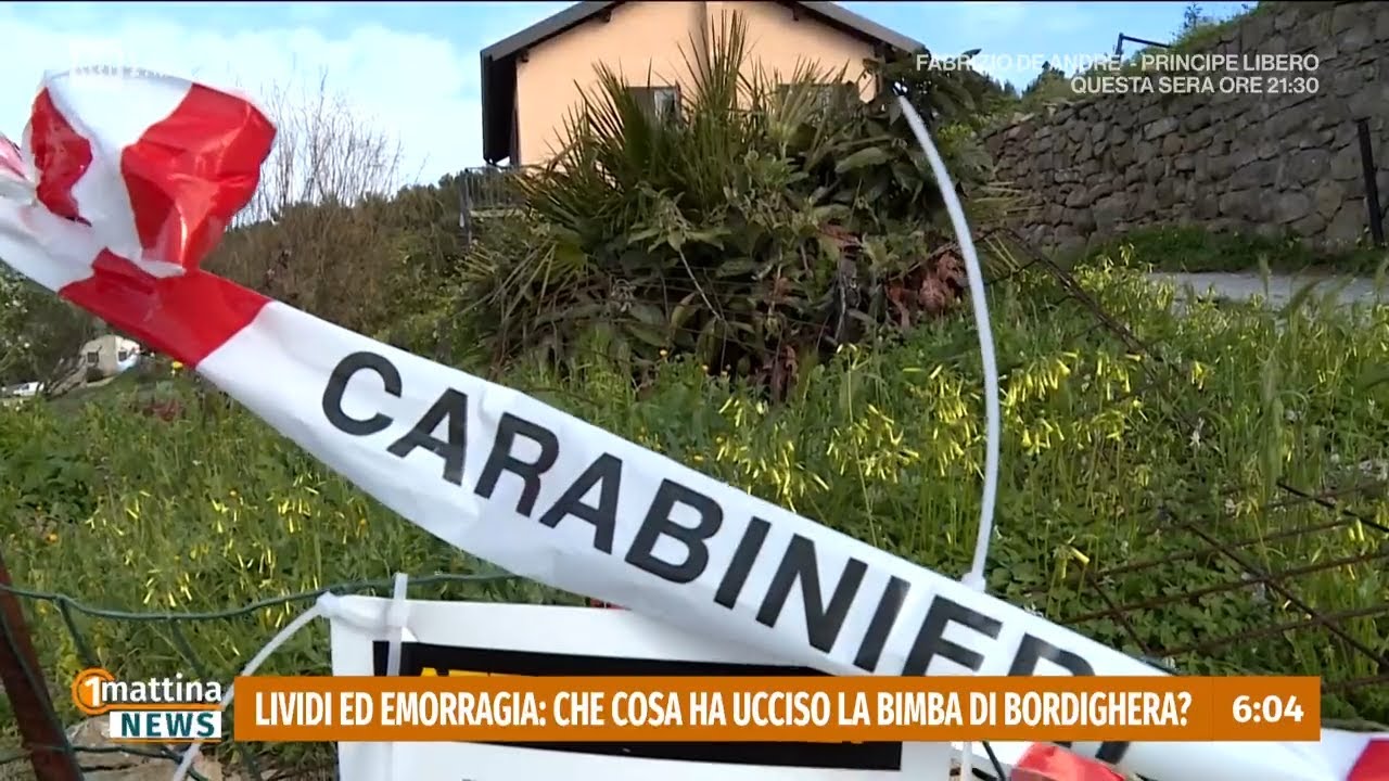 Bimba morta a Bordighera, nuovi rilievi dei RIS - 1mattina News 18/02/2026