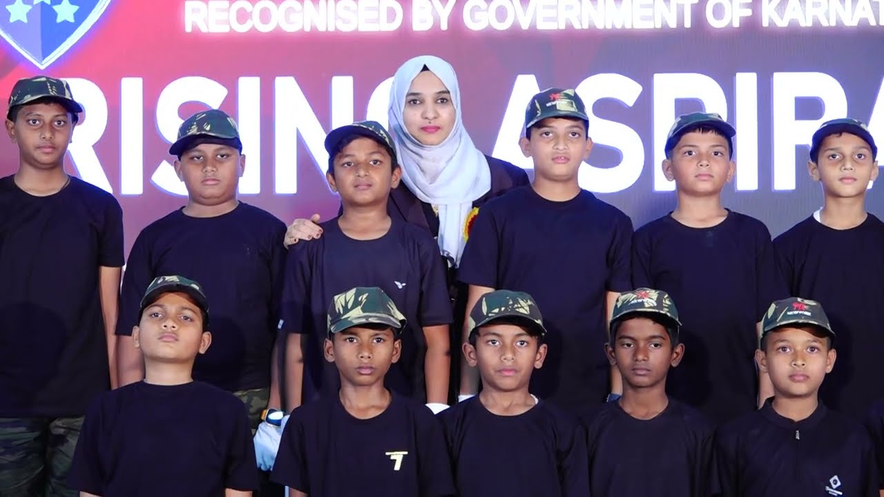 Hum ek zinda qaum by Grade-6 Students, Annual Day 2025-26, Aspire International School, Davanagere