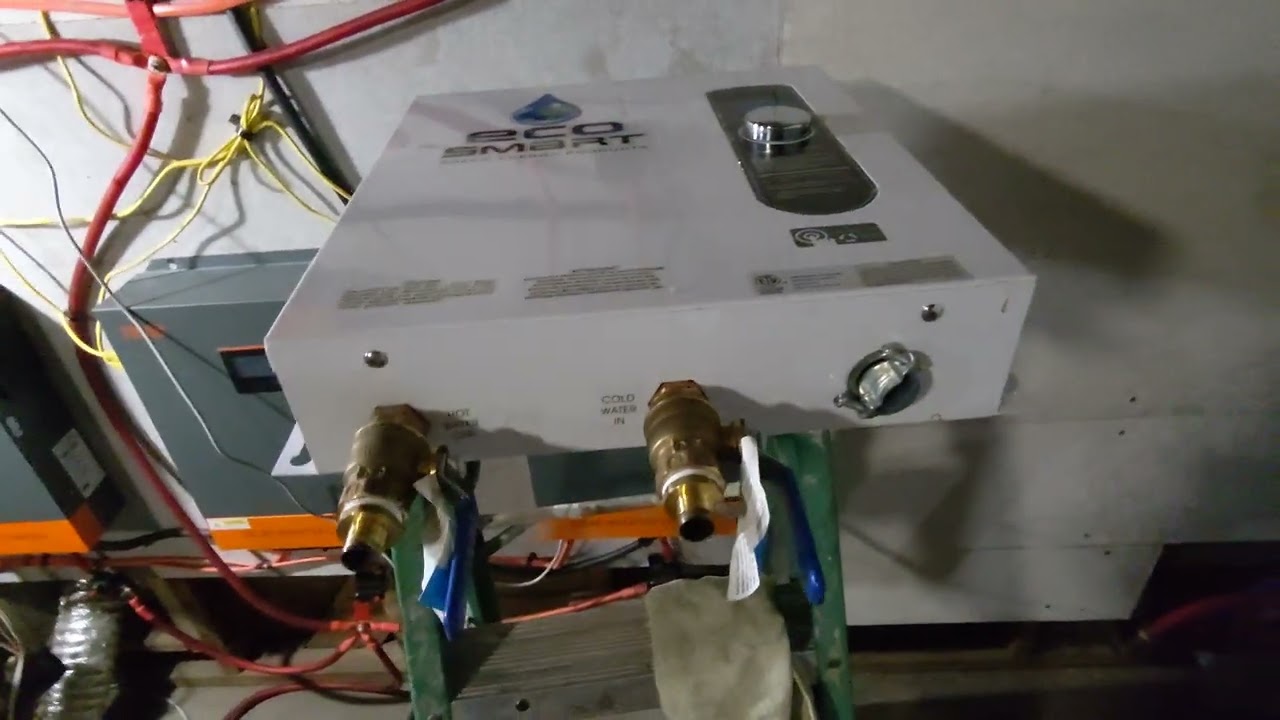 BEST ELECTRIC WATER HEATER INSTALLATION FOR SOLAR POWER ECO SMART 27