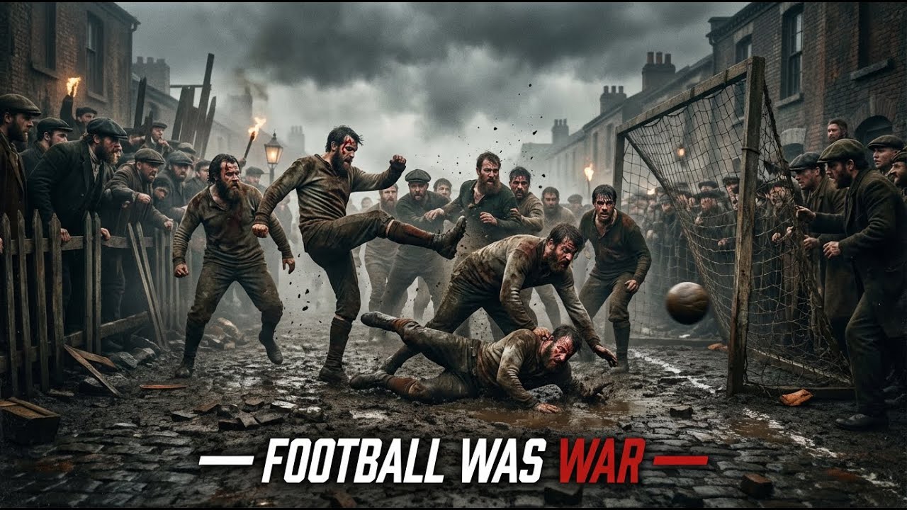 What Football Was Like Before Corners and Free Kicks