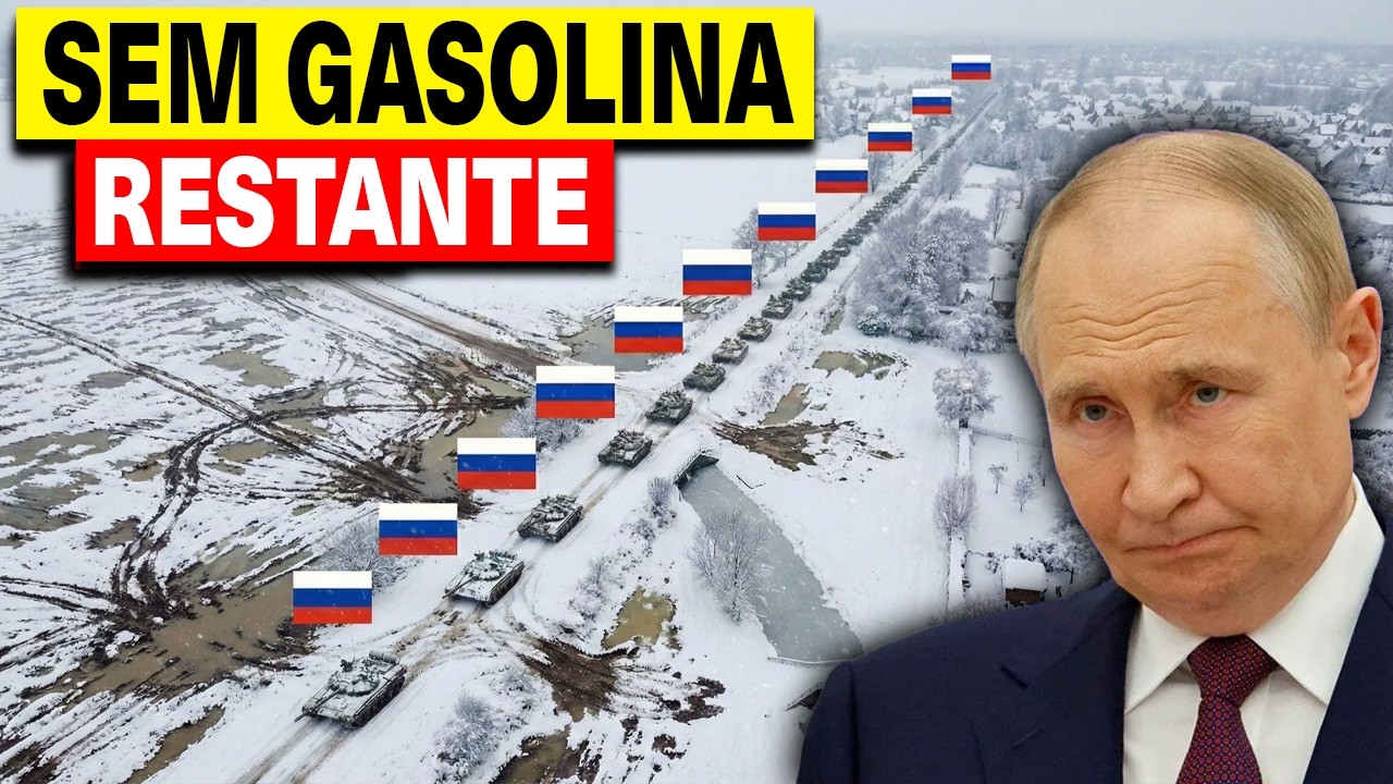Maior ataque da Rússia em colapso. Centenas de tanques presos com crise de combustível no front